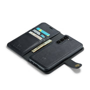 For Samsung Galaxy S23+ 5G DG.MING Crazy Horse Texture Detachable Magnetic Leather Case(Black)