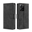 For Xiaomi Poco X5 Pro / Redmi Note 12 Pro Speed Skin Feel Crocodile Magnetic Clasp Leather Phone Case(Black) - free shipping - PMC TechLife - Order now!
