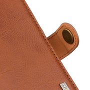 For Samsung Galaxy A24 4G KHAZNEH Cowhide Texture Horizontal Flip Leather Phone Case(Brown)