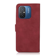 For Xiaomi Redmi 12C/11A KHAZNEH Matte Texture Leather Phone Case(Red)