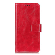 For Xiaomi Poco X5 Pro 5G / Redmi Note 12 Pro 5G Retro Crazy Horse Texture Flip Leather Phone Case(Red)
