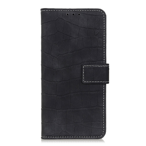 For Xiaomi Redmi 11A / 12C Crocodile Texture Flip Leather Phone Case(Black)