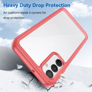 For Samsung Galaxy A24 4G Colorful Series Acrylic + TPU Phone Case(Red)
