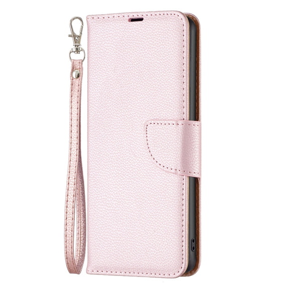 For Xiaomi 13 Lite / Civi 2 Litchi Texture Pure Color Leather Phone Case(Rose Gold)