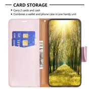 For Xiaomi 13 Lite / Civi 2 Litchi Texture Pure Color Leather Phone Case(Rose Gold)