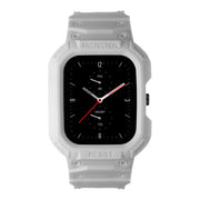 For Amazfit GTS 4 / 3 / 2 / 1 Universal Integrated Silicone Watch Band(Light Gray)