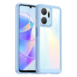 For Honor X7A Colorful Series Acrylic + TPU Phone Case(Blue) - free shipping - PMC TechLife - Order now!
