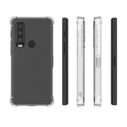For CAT S75 5G / Motorola Defy 2 Shockproof Non-slip Thickening TPU Phone Case(Transparent)