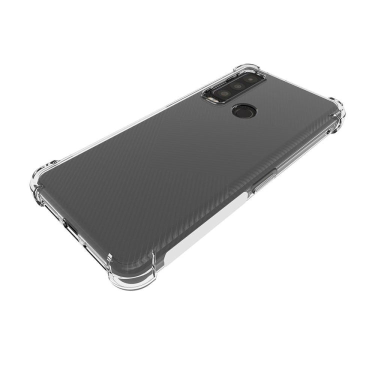 For CAT S75 5G / Motorola Defy 2 Shockproof Non-slip Thickening TPU Phone Case(Transparent)