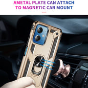 For Xiaomi Redmi Note 12 5G Global Shockproof TPU + PC Phone Case with Holder(Gold)