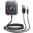 JOYROOM JR-CB3 Bluetooth 5.3 Car Wireless Receiver(Black) - free shipping - PMC TechLife - Order now!