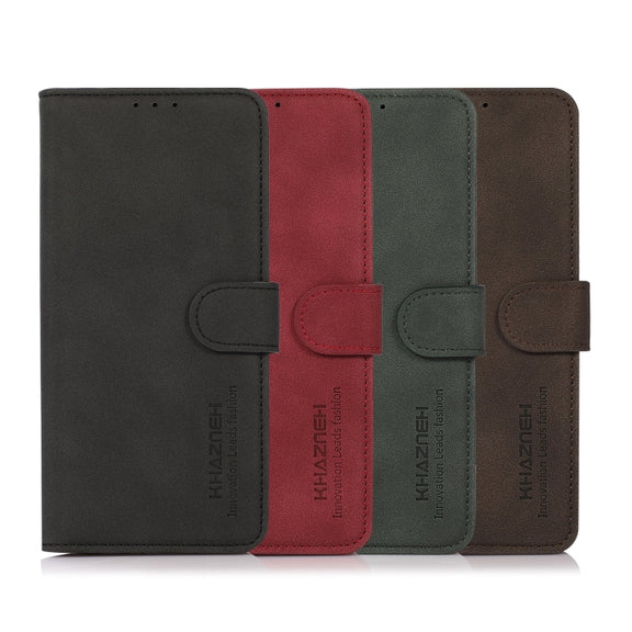 For Xiaomi 13 Lite / Civi 2 KHAZNEH Matte Texture Leather Phone Case(Black)
