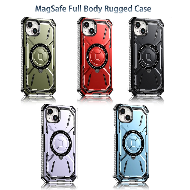 For iPhone 11 Armor Series Holder Phone Case(Black)