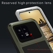 For Xiaomi 13 LOVE MEI Metal Shockproof Life Water-resistant Dustproof Phone Case(Yellow)