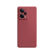 For Xiaomi Redmi Note 12 5G Global Imitation Liquid Silicone Phone Case(Red)