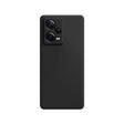For Xiaomi Redmi Note 12 5G Global Imitation Liquid Silicone Phone Case(Black) - free shipping - PMC TechLife - Order now!