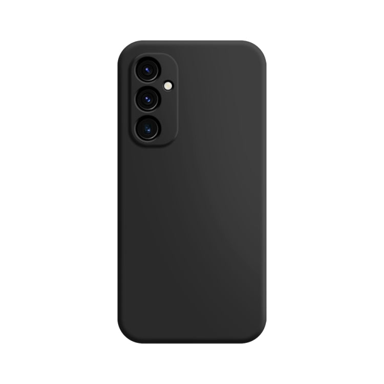For Samsung Galaxy A14 5G Imitation Liquid Silicone Phone Case(Black)