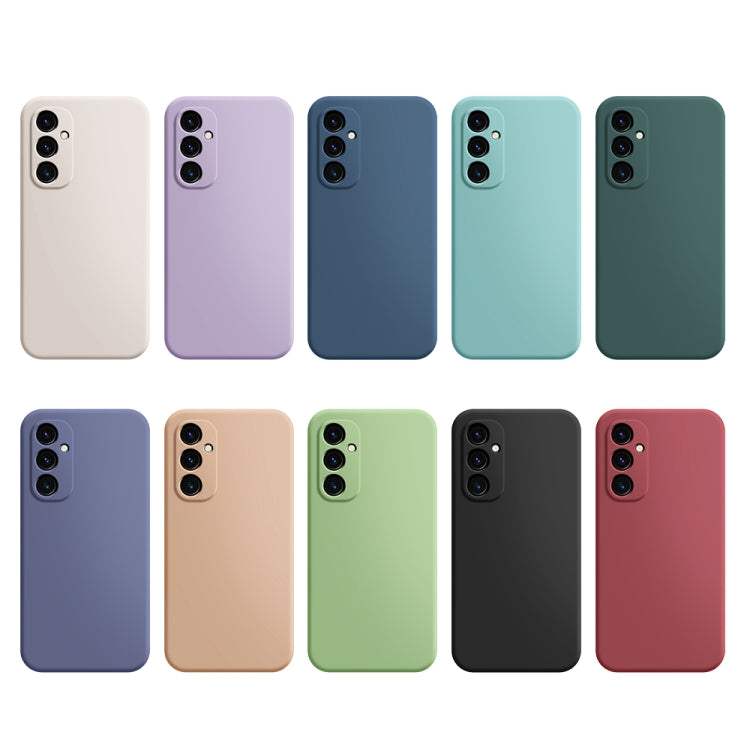 For Samsung Galaxy A14 5G Imitation Liquid Silicone Phone Case(Grey)