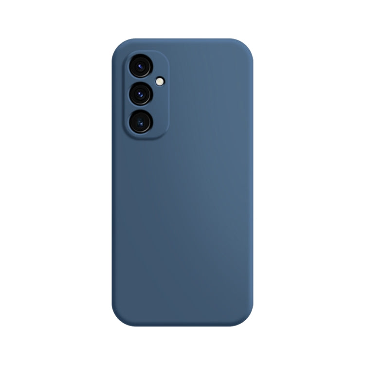 For Samsung Galaxy A34 5G Imitation Liquid Silicone Phone Case(Blue)