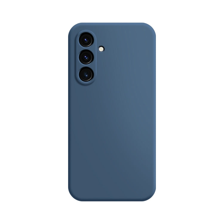 For Samsung Galaxy A54 5G Imitation Liquid Silicone Phone Case(Blue)