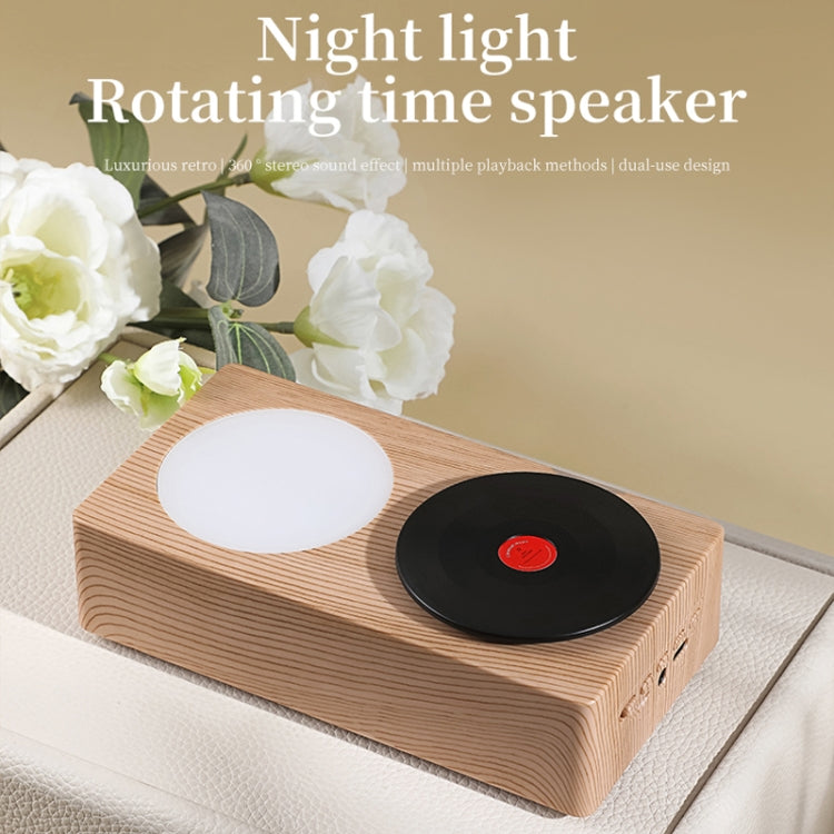 T19 Creative Retro Desktop Wireless Bluetooth Speaker(Wood)