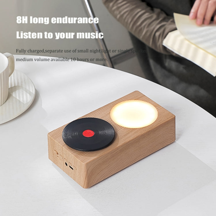 T19 Creative Retro Desktop Wireless Bluetooth Speaker(Wood)