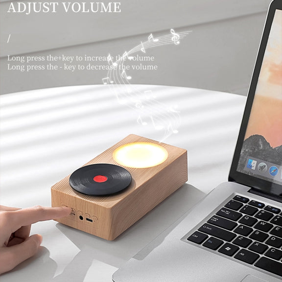 T19 Creative Retro Desktop Wireless Bluetooth Speaker(White)