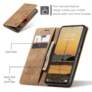 For Xiaomi Redmi Note 12 Pro 5G / Poco X5 Pro CaseMe 013 Multifunctional Horizontal Flip Leather Phone Case(Brown)