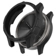 Compatible with Garmin Vivomove Trend Armor Hollow Watch Protective Case(Black) - Watch Cases by PMC TechLife | Online Shopping South Africa | PMC TechLife | Buy Now Pay Later Mobicred