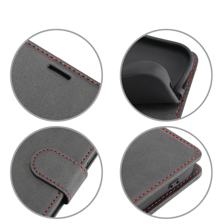 For Xiaomi Poco X5 Classic Wallet Flip Leather Phone Case(Black)