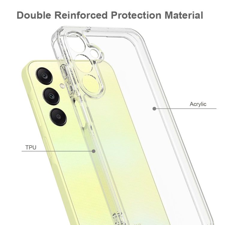For Samsung Galaxy A25 5G Scratchproof Acrylic TPU Phone Case(Transparent)