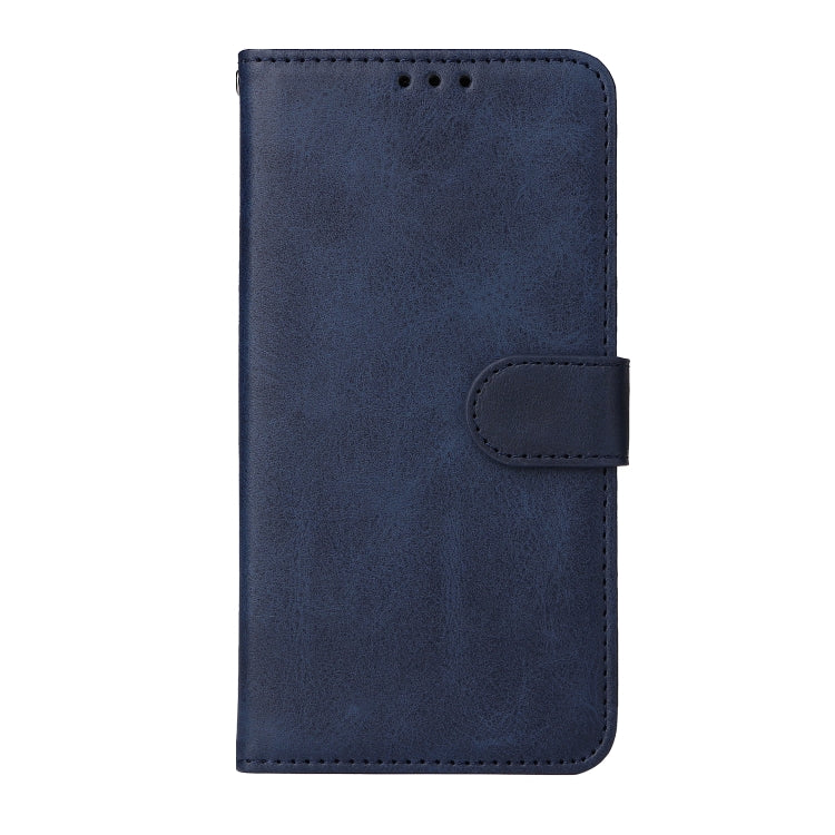 For Honor X7a Classic Calf Texture Flip Leather Phone Case(Blue)
