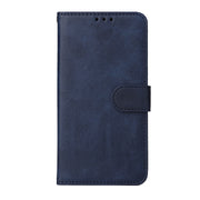 For Honor X7a Classic Calf Texture Flip Leather Phone Case(Blue)