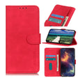 For Xiaomi Redmi Note 12 4G Global KHAZNEH Retro Texture Flip Leather Phone Case(Red) - free shipping - PMC TechLife - Order now!