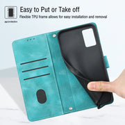 For Xiaomi Poco X5 5G Skin-feel Embossed Leather Phone Case(Green)
