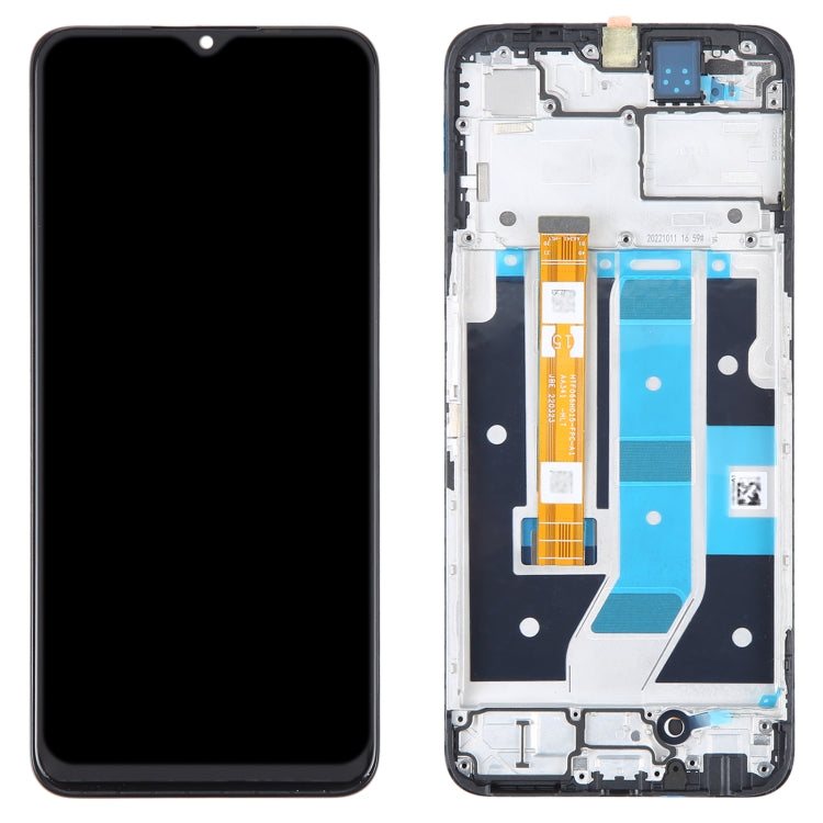 OEM LCD Screen For OPPO A58 / A78 Digitizer Full Assembly With Frame