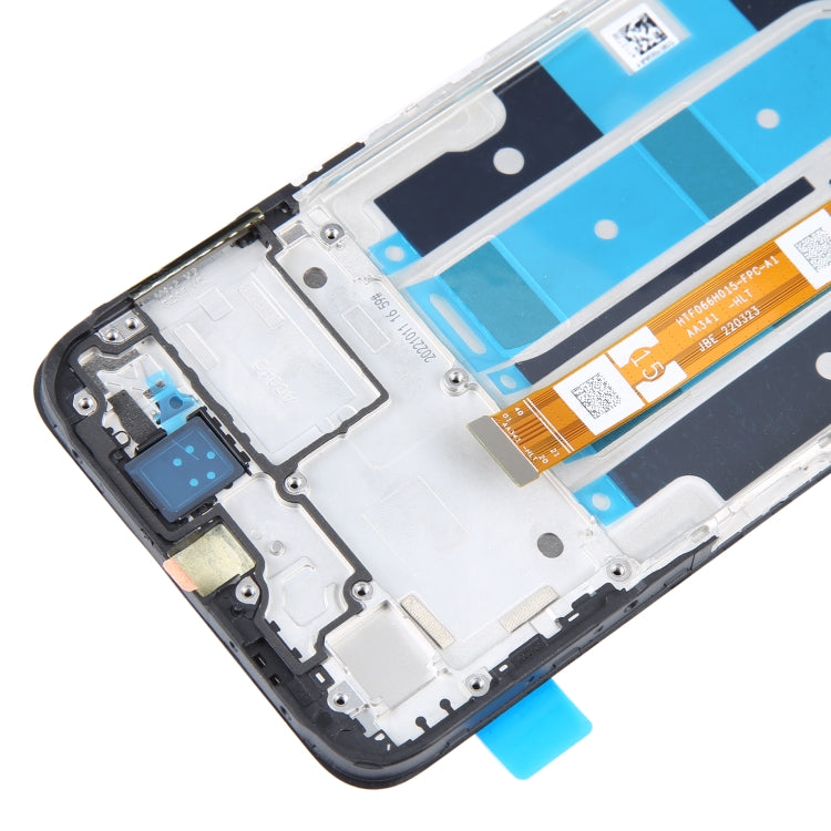 OEM LCD Screen For OPPO A58 / A78 Digitizer Full Assembly With Frame