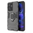 For Xiaomi Redmi Note 12 4G Global Magnetic Ring Holder PC + TPU Phone Case(Black) - free shipping - PMC TechLife - Order now!