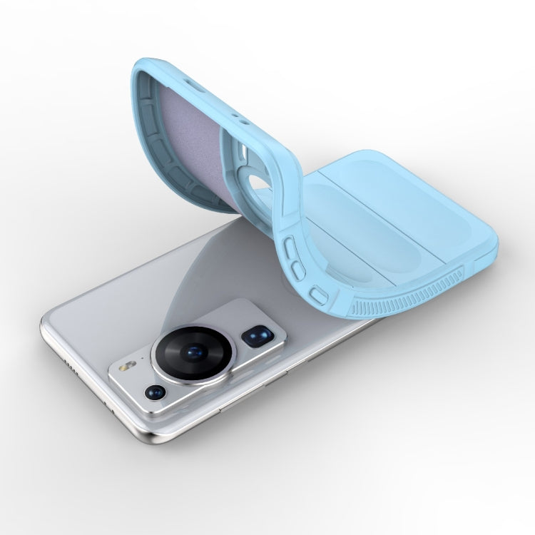 For Huawei P60 Magic Shield TPU + Flannel Phone Case(White)