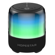 HOPESTAR SC-01 Water-resistant LED Light Wireless Bluetooth Speaker(Black)