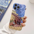 For iPhone 13 Pro Max Precise Hole Oil Painting Glossy PC Phone Case(Train) - free shipping - PMC TechLife - Order now!