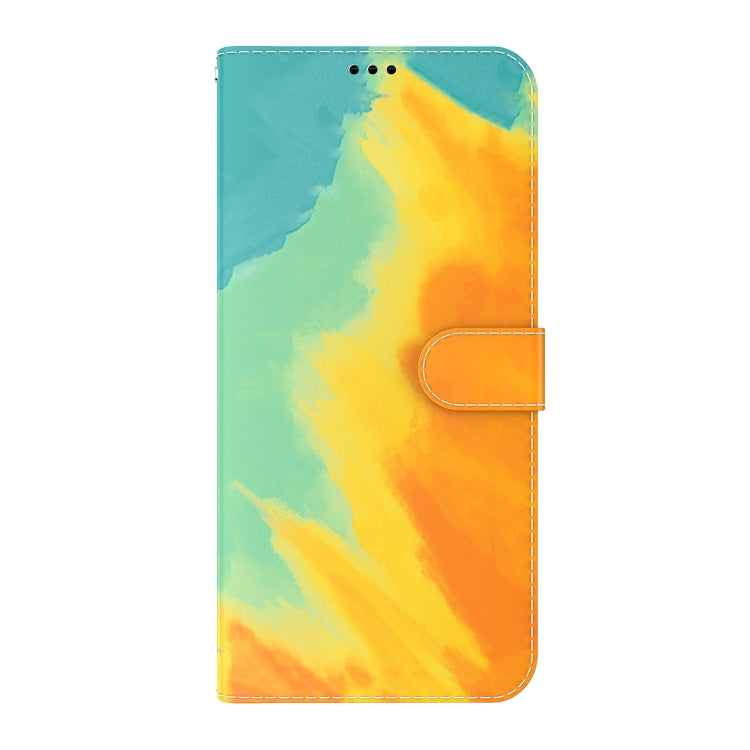 For Xiaomi Redmi 12C / 11A Watercolor Pattern Flip Leather Phone Case(Autumn Leaf)