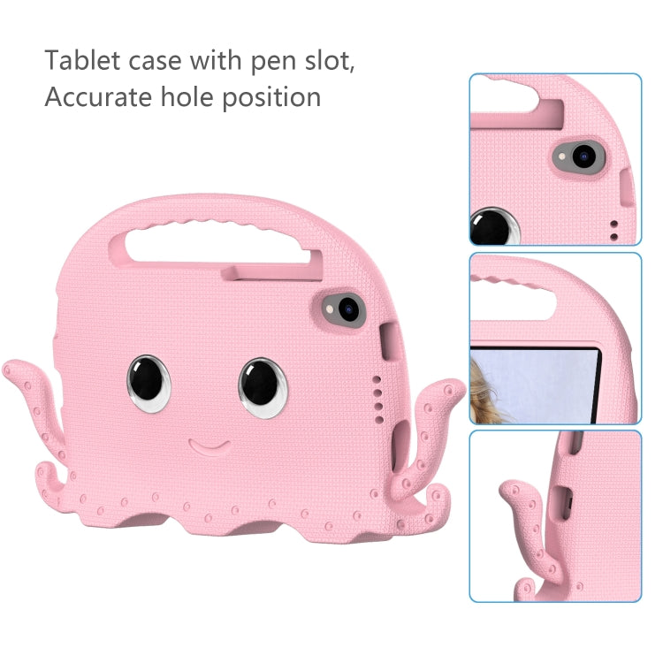 For Lenovo Tab M8 4th Gen Octopus Style EVA + PC Tablet Case with Strap(Pink)