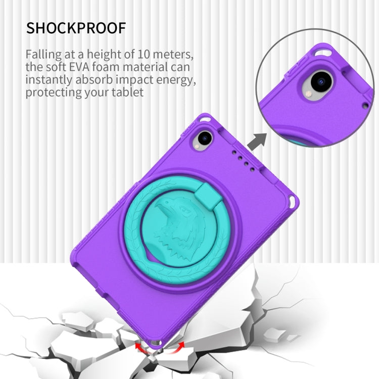 For Lenovo Tab M8 4th Gen EVA + PC Shockproof Tablet Case without Water-resistant Frame(Purple)