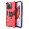 For Xiaomi Redmi 12C Magnetic Ring Holder PC + TPU Phone Case(Red) - free shipping - PMC TechLife - Order now!