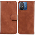 For Xiaomi Redmi 12C / 11A Skin Feel Pure Color Flip Leather Phone Case(Brown) - free shipping - PMC TechLife - Order now!