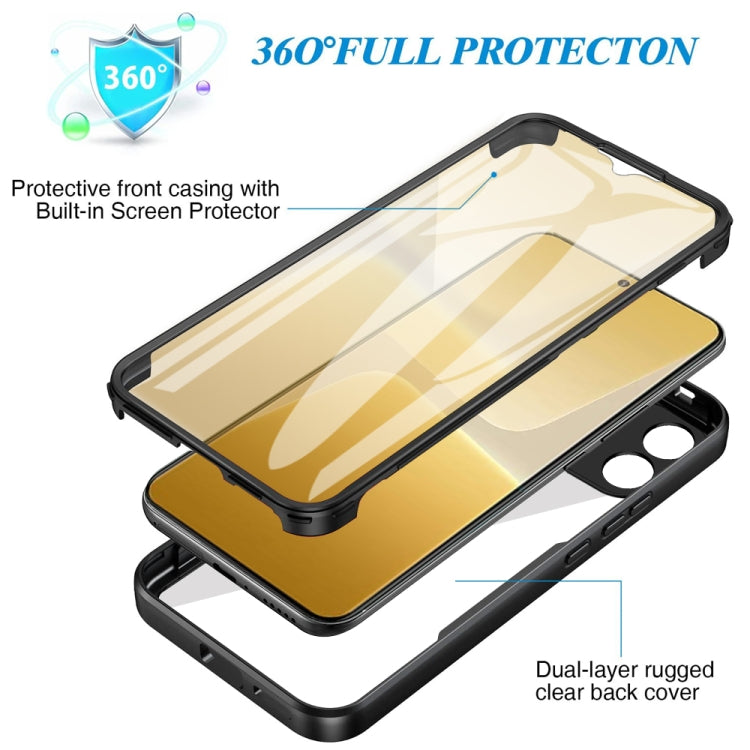 For Xiaomi 13 Pro Acrylic + TPU 360 Degrees Full Coverage Phone Case(Black)