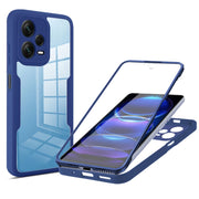 For Xiaomi Redmi Note 12 Pro 5G / Poco X5 Pro Acrylic + TPU 360 Degrees Full Coverage Phone Case(Blue)