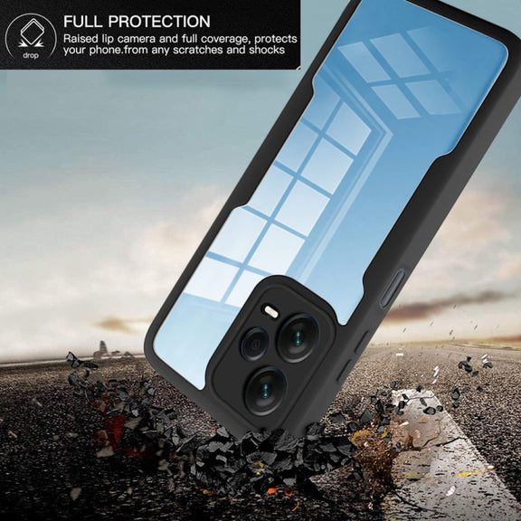 For Xiaomi Redmi Note 12 Pro 5G / Poco X5 Pro Acrylic + TPU 360 Degrees Full Coverage Phone Case(Blue)
