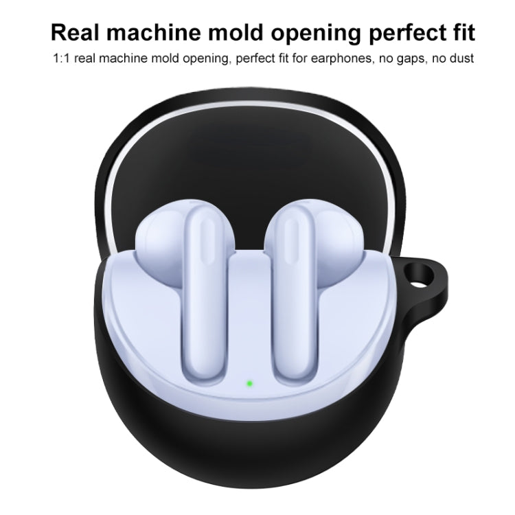 For OPPO Enco Air 3 Silicone Wireless Earphone Protective Case(Midnight)